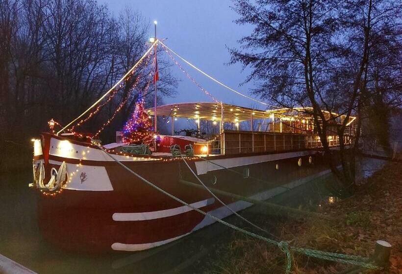 مبيت وإفطار Péniche Ino Lefkothea Ii Chambre D Hôtes