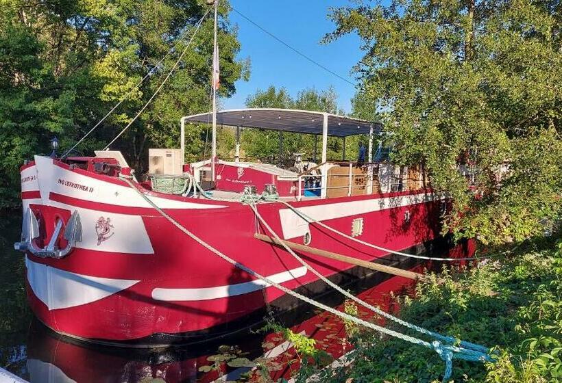 مبيت وإفطار Péniche Ino Lefkothea Ii Chambre D Hôtes