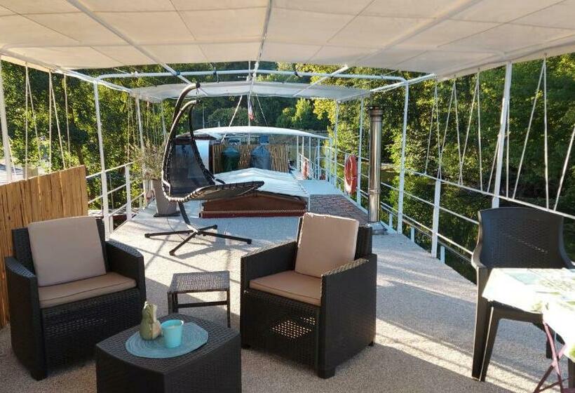 مبيت وإفطار Péniche Ino Lefkothea Ii Chambre D Hôtes