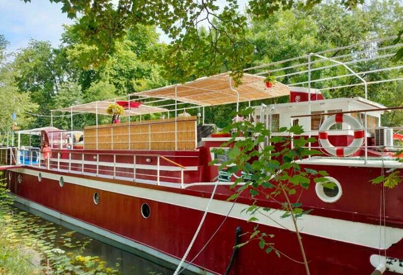 مبيت وإفطار Péniche Ino Lefkothea Ii Chambre D Hôtes