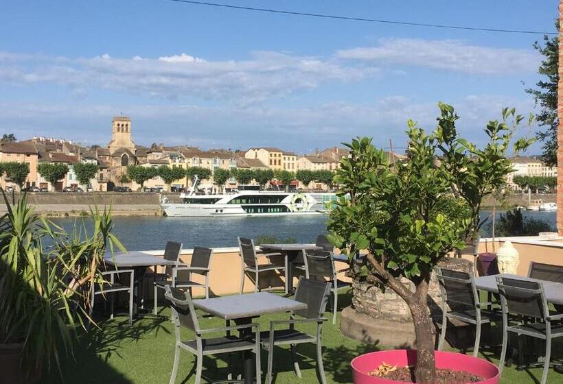 펜션 Domaine Des Jardins De La Saône