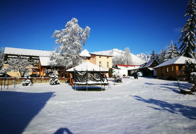 ペンション Penzión Monty Ranch Vysoké Tatry štôla