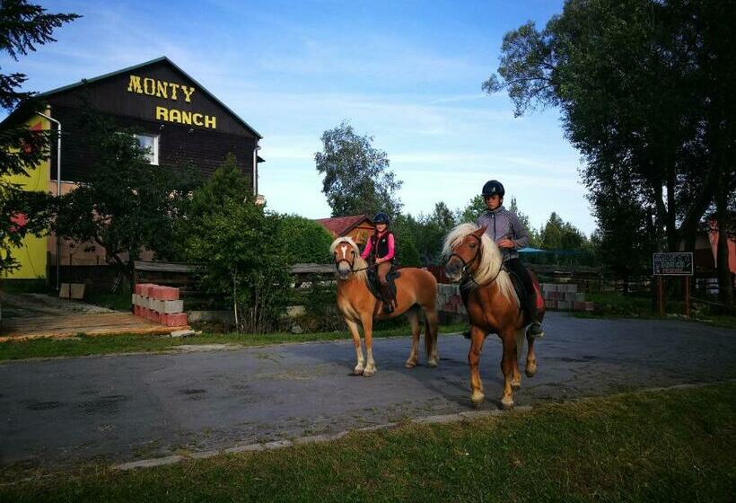 ペンション Penzión Monty Ranch Vysoké Tatry štôla