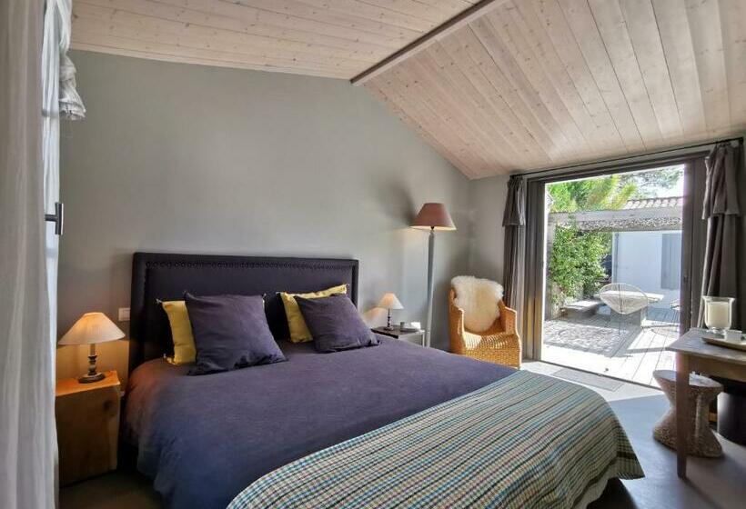 بنسيون Derrière La Plage : Suite, Patio Et Pergola