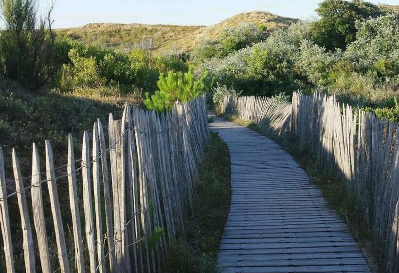 بنسيون Derrière La Plage : Suite, Patio Et Pergola