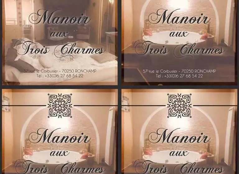 Aamiaismajoitus (B&B) Manoir Aux Trois Charmes