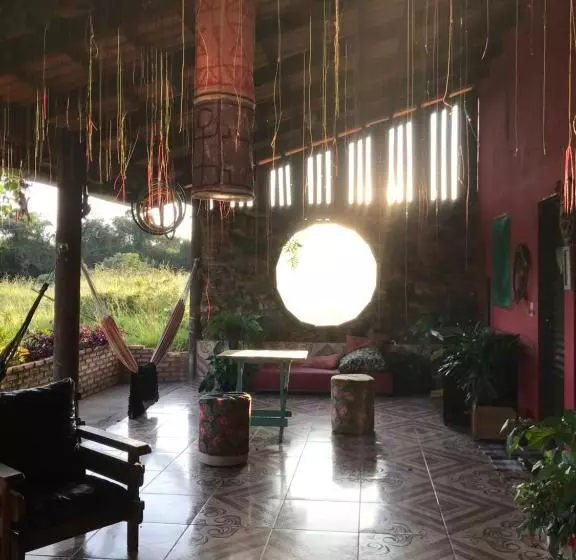 ユースホステル Espaço Ecológico E Pousada Terra Betania