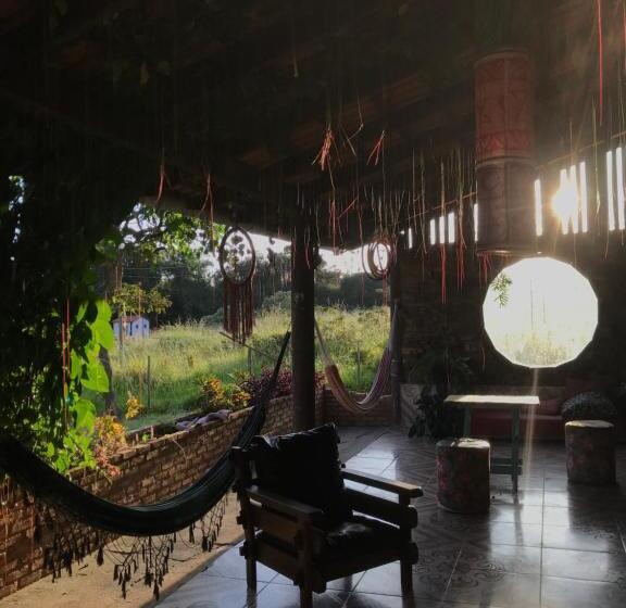 호스텔 Espaço Ecológico E Pousada Terra Betania