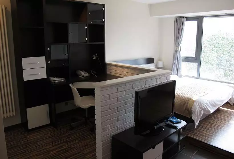 هتل Beijing Forte International Apartment