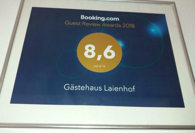 호스텔 Gästehaus Laienhof