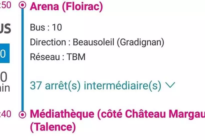 Aamiaismajoitus (B&B) Chambre Direct Piscine