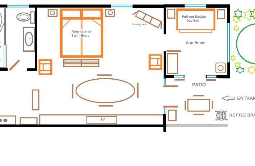 בית מלון כפרי Eastbury Cottage