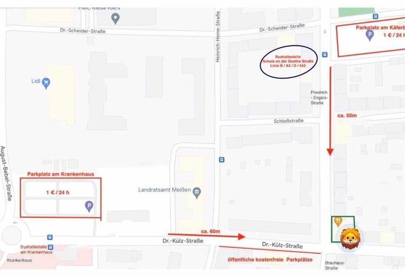 Traditionsgasthaus Goldener Löwe Riesa Restaurant & Pension