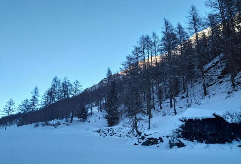 ベッドアンドブレックファースト Antica Casa Di Montagna Maison Bovard