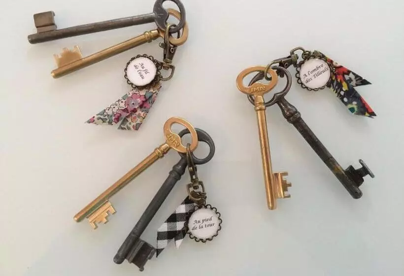 ベッドアンドブレックファースト Chambre D Hôtes Du Côté Des Remparts