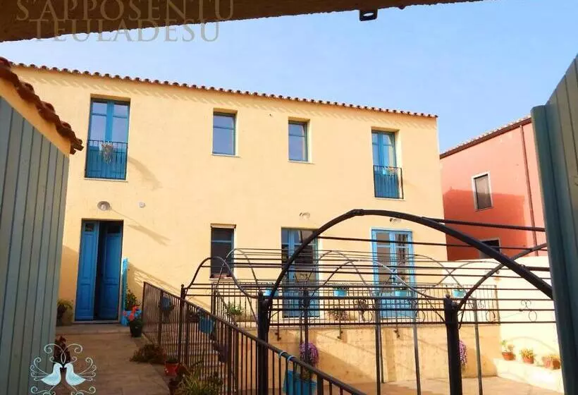 ペンション S Apposentu Teuladesu Affittacamere Del Ristorante Da Stefano