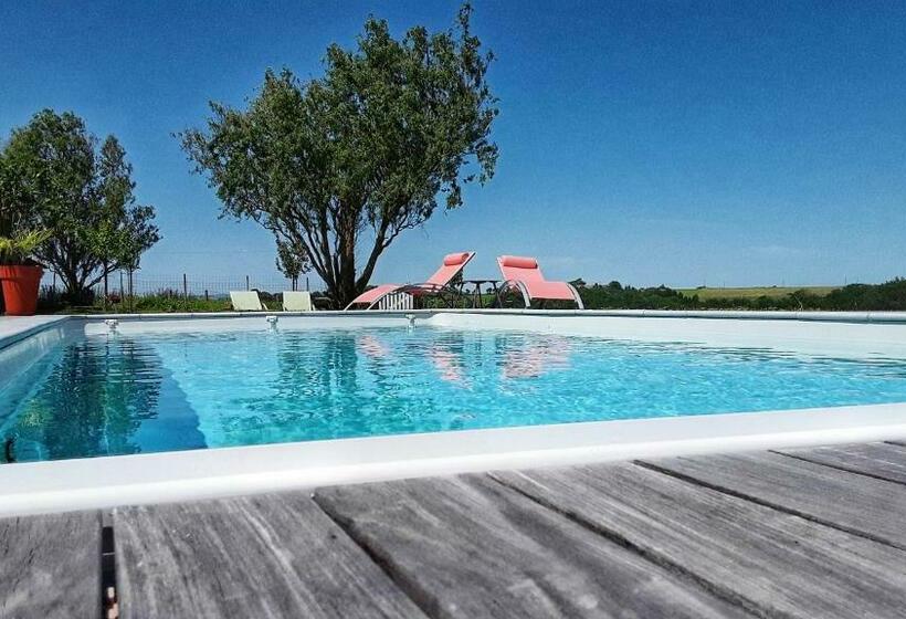 مبيت وإفطار Chambres Et Maison D Hôtes A La Placette Albigeoise Tout Près D Albi