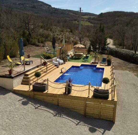 ベッドアンドブレックファースト Le Chabassole Chambres D Hôtes Gorges Du Verdon