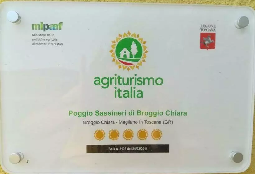 ホテル Agriturismo Poggio Sassineri