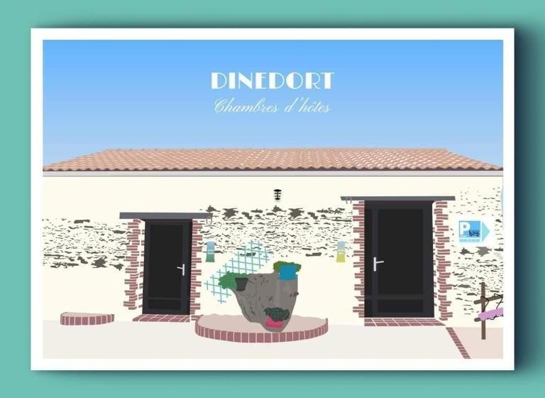 膳宿费 Chambres D Hôtes Dinedort