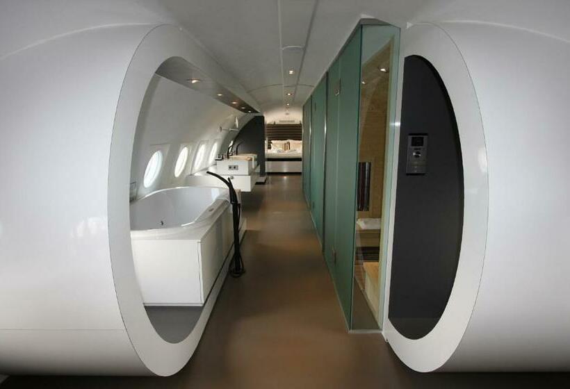 בית מלון כפרי Vliegtuigsuite Teuge