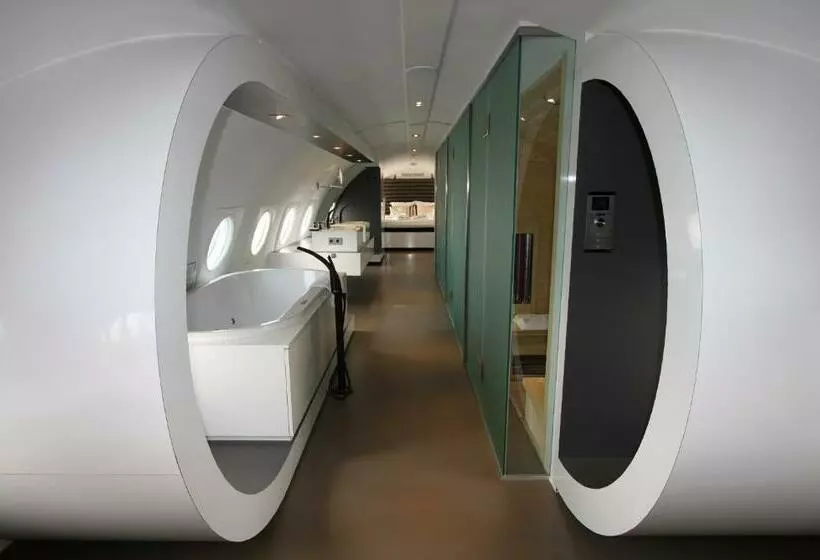 ホテル Vliegtuigsuite Teuge