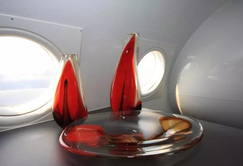 ホテル Vliegtuigsuite Teuge