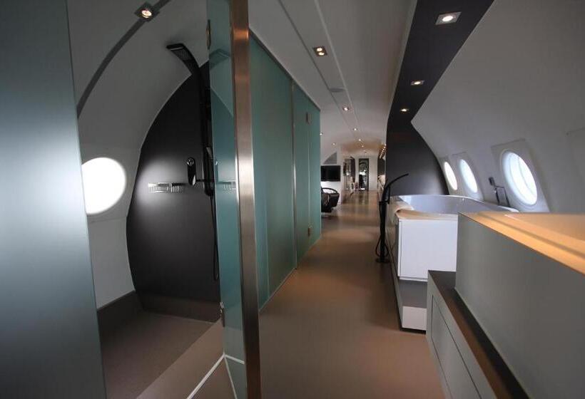 בית מלון כפרי Vliegtuigsuite Teuge