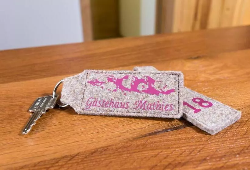 ペンション Gästehaus Mathies