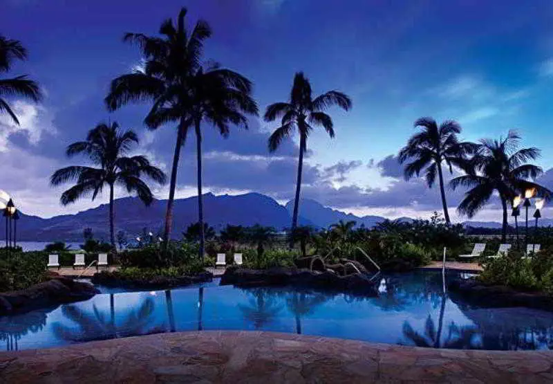 호텔 Marriott S Kauai Lagoons Kalanipu U