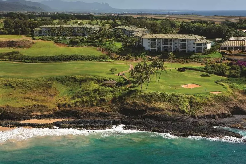 호텔 Marriott S Kauai Lagoons Kalanipu U