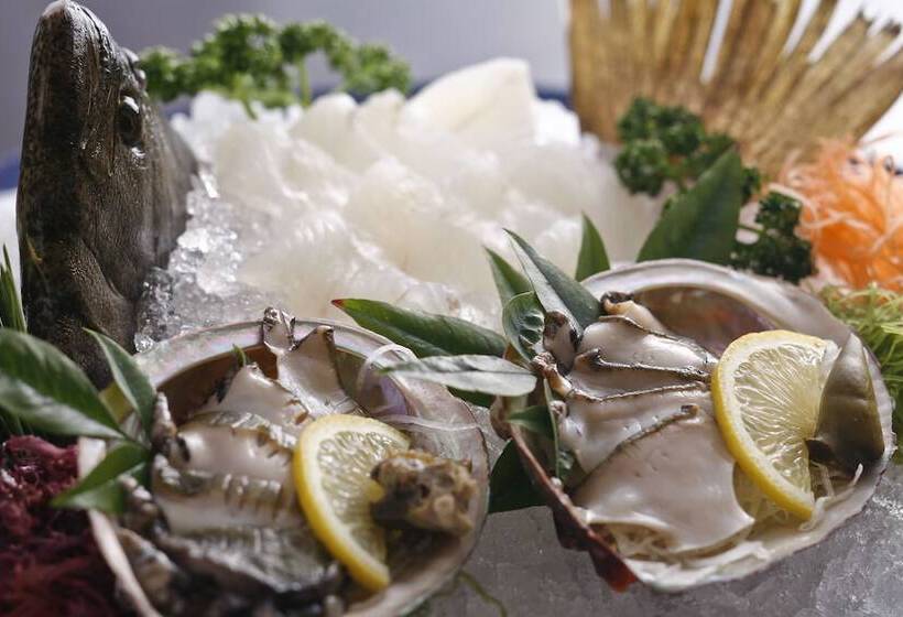 בית מלון כפרי Tabinoyado Ushionoakari Geiboso