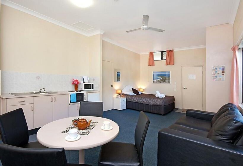 모텔 Byron Bay Side Central Studio Apartments
