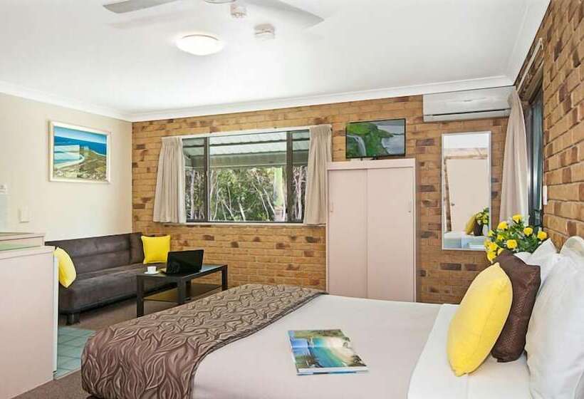 모텔 Byron Bay Side Central Studio Apartments