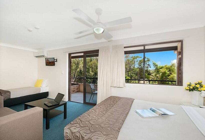 모텔 Byron Bay Side Central Studio Apartments