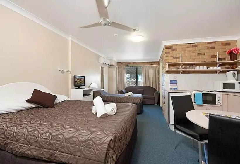 מוטל Byron Bay Side Central Studio Apartments