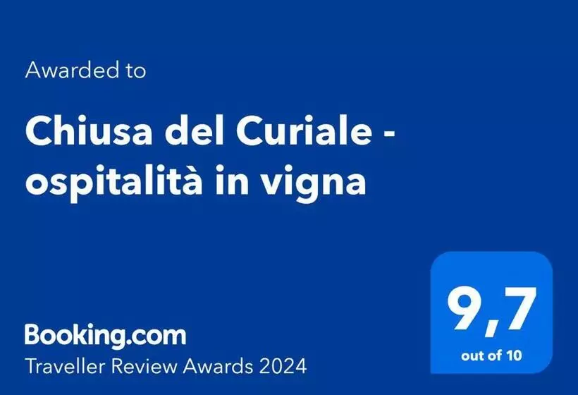 ベッドアンドブレックファースト Chiusa Del Curiale   Ospitalità In Vigna