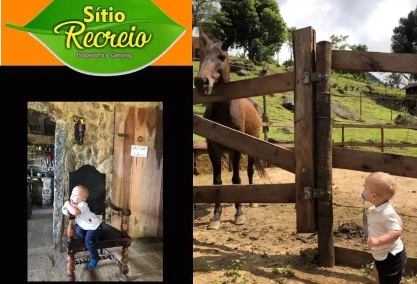 ペンション Pousada Sitio Recreio Em Lumiar