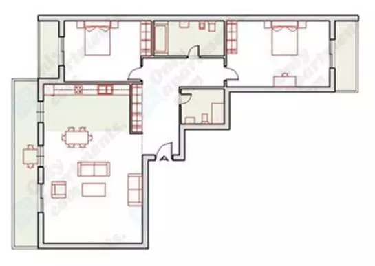 ホテル Irish Apartments in Kharkiv
