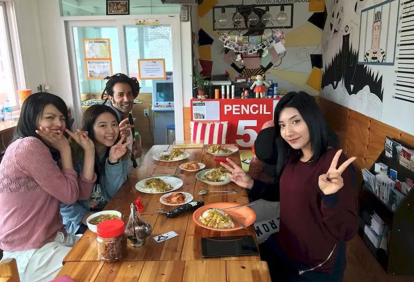 Pencil 5 Seoul Hostel In Korea