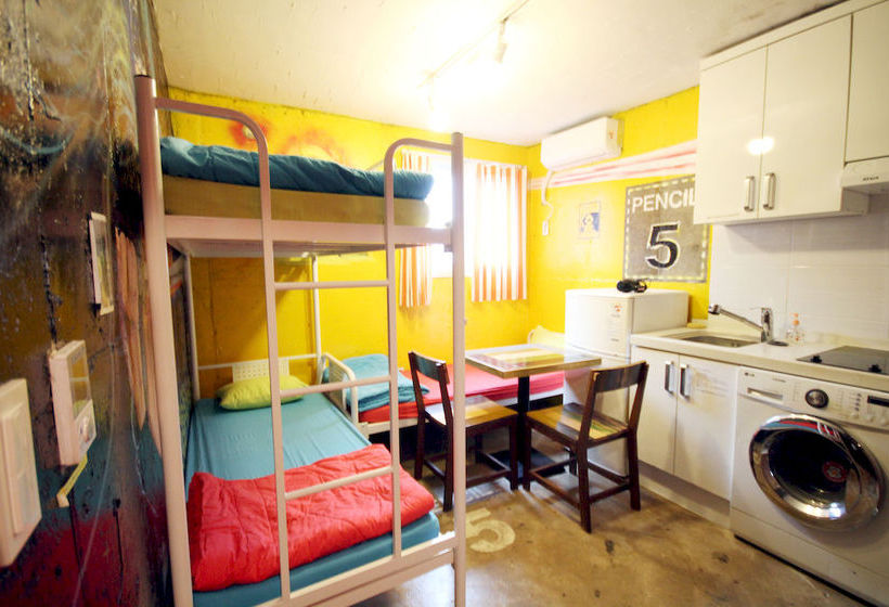 Pencil 5 Seoul Hostel In Korea