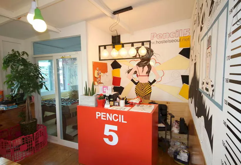 Pencil 5 Seoul Hostel In Korea