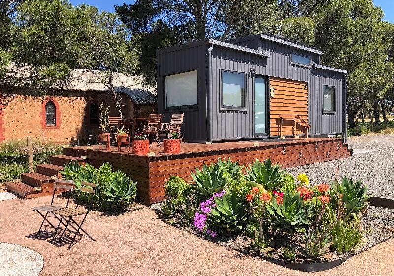 住宿加早餐 Pink Lake Tiny House Peony