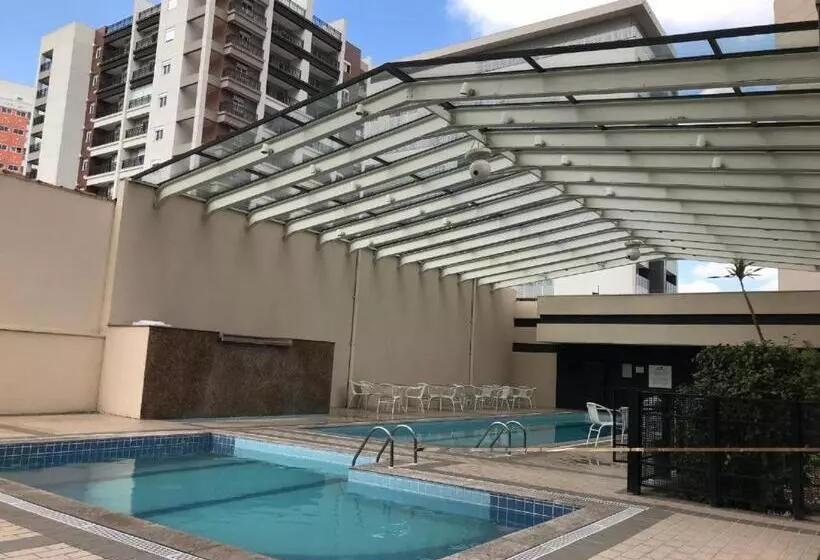 Hotelli Flat Nobile Congonhas Em Frente Ao Aeroporto   H614