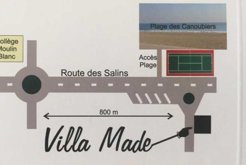 تختخواب و صبحانه Villa Made