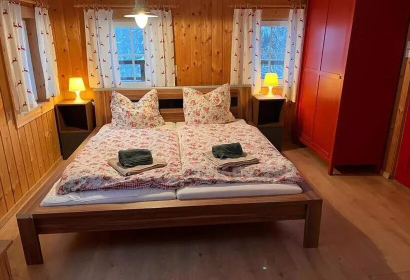 ホテル Ferienwohnung Bauernhaus Untermoas