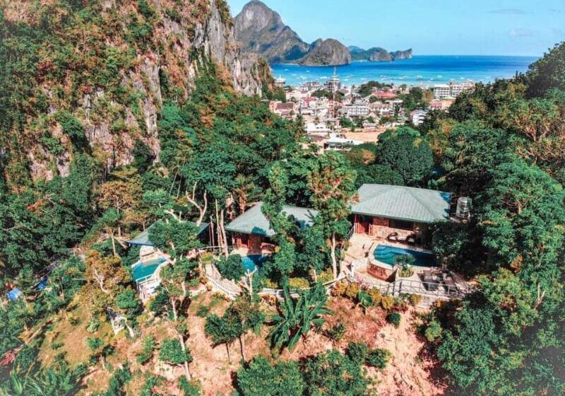 בית מלון כפרי El Nido Viewdeck Cottages