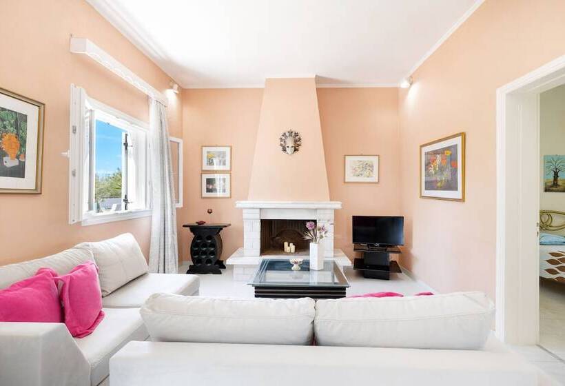 ペンション Villa Amorossa With Garden View & Shared Pool By Konnect, Roda Corfu