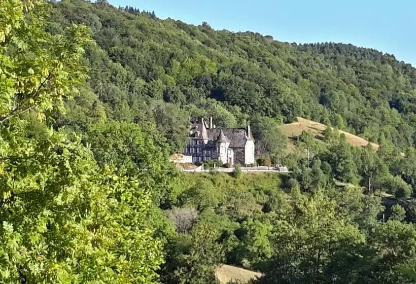 Aamiaismajoitus (B&B) Chateau De Courbelimagne, Raulhac