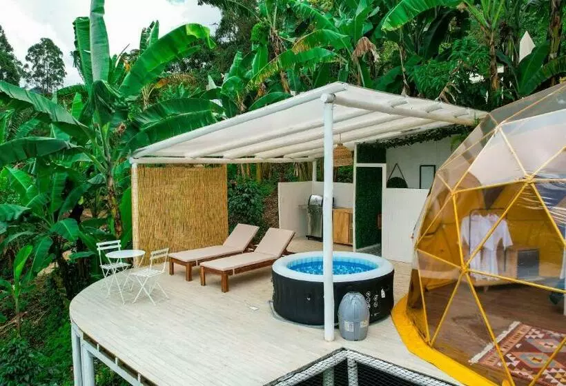 ホテル Bajo El Cielo Glamping San Francisco